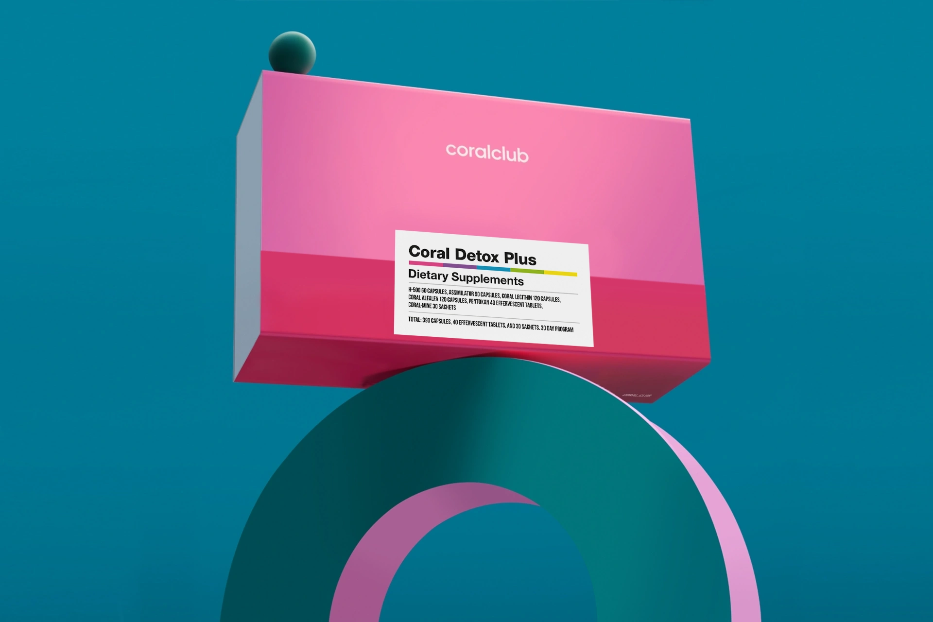 Coral Detox Plus, 6 Products